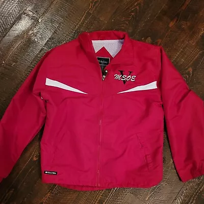 Msoe Raiders Jacket  Sz S Red Windbreaker • $12