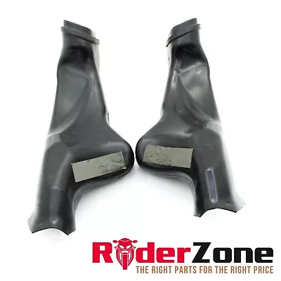 2005 2006 Suzuki Gsxr 1000 Air Ducts Ram Intake Tube Left Right Rubber Black Oem • $68.99