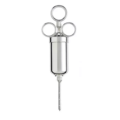 HIC 2 Ounce Meat Marinade Injector Needle Stainless Steel • $24.99