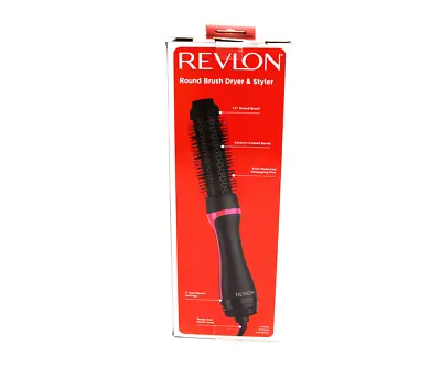 Revlon One Step 1-1/2  Round Ceramic Hair Dryer And Volumizer Hot Air Brush. • $21.30