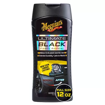 Meguiar's Ultimate Black Plastic Restorer - 12 Oz • $14.49