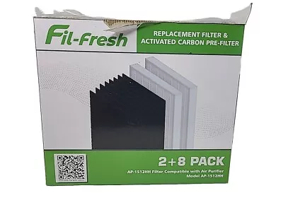 2 HEPA + 8 Carbon Replacement  Filter For Coway AP1512HH AP-1512HH Air Purifiers • $31.99