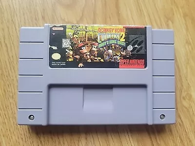 Donkey Kong Country 2  - GAME ONLY  - SUPER NINTENDO SNES 212a • $20.95