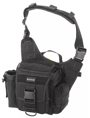 Maxpedition Jumbo Versipack Tactical Sling Backpack Hunt Hike CCW 0412B BLACK NW • $79.99