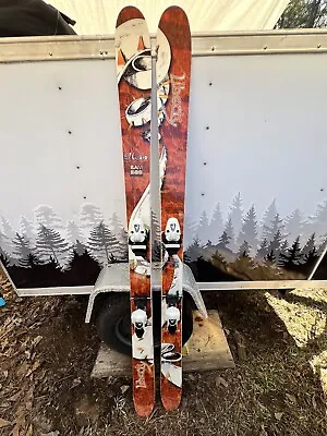 Liberty Helix 187 Twin Tip Snow Skis • $150