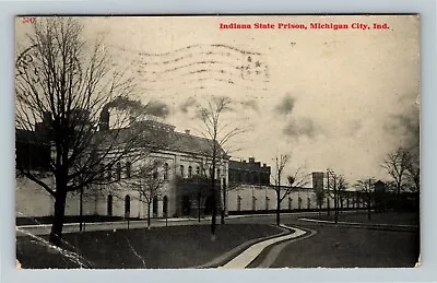 Michigan City Indiana INDIANA STATE PRISON C1910 Vintage Postcard • $7.99