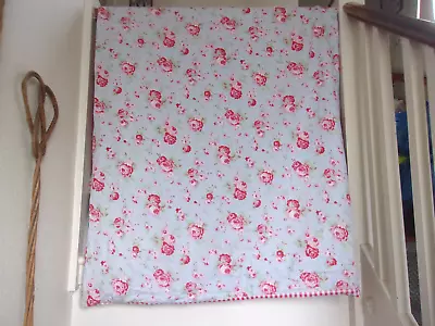 Cath Kidston Rosali Ikea Duvet Set Blue Floral Cover 74  X 75  + 2 Pillowcases • £30