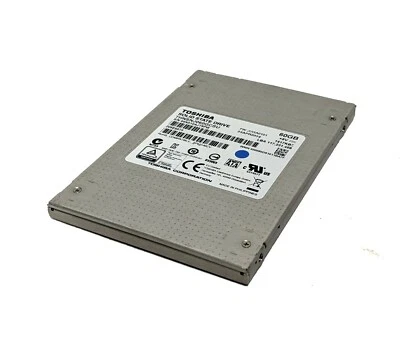 £12.95 • Buy Toshiba THNSNJ060GCSU 60GB 2.5  Inch SATA 6Gb/s SSD Solid State Drive 