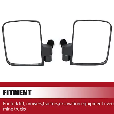 2X Magnetic Tractor Backup Mirrors For John Deere Forklift Gehl Case New Holland • $23.20