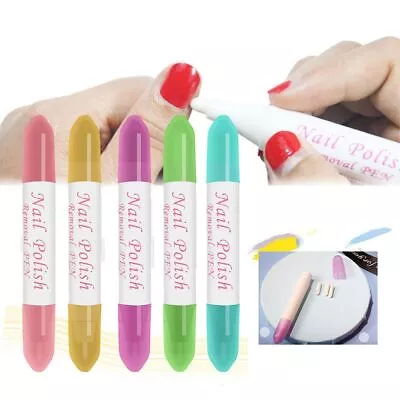 Nail Polish Corrector Pens - Refillable Nail Erase Pen Manicure Tools 1pc Sets • $9.98