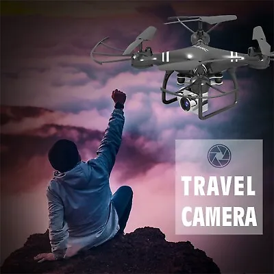 HJ14W RC Drone Wifi Remote Control Airplane Selfie Quadcopter With 1080P Camera • $21.24
