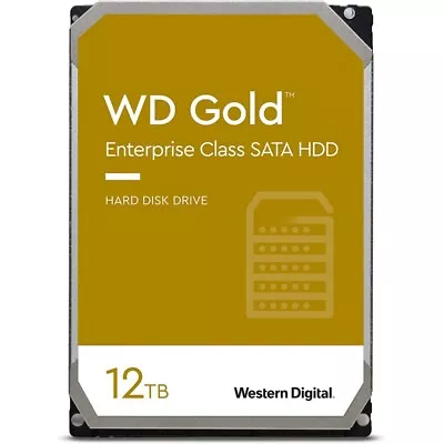 Western Digital WD121KRYZ 12TB 3.5  WD Gold Enterprise Class SATA HDD Interna... • $586.94