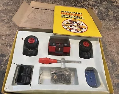 Meccano Highway Multikit 1972 Vintage Manual & Vehicle Dashboard • £39.99