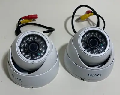 CCTV QVIS 3.5mm- Dome Adjustable Internet Camara (x2) USED • £25