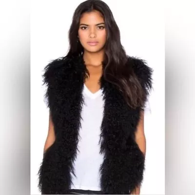 100% Mongolian Lamb Fur Michael Kors Vest • $120