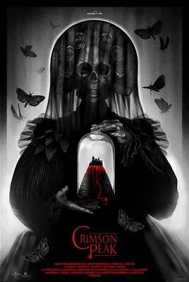 Crimson Peak Horror Art Print Movie Poster Mondo Artist Sara Deck SIGNED Limited • $75