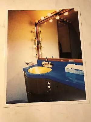 Elvis Presley 8x10 Photo Picture Airplane The Lisa Marie Bathroom Sink • $8.09