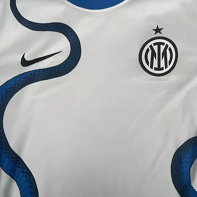 Ultra Rare Original Inter Milan 2021/2022 Away Football Shirt Men’s Small • £84.99