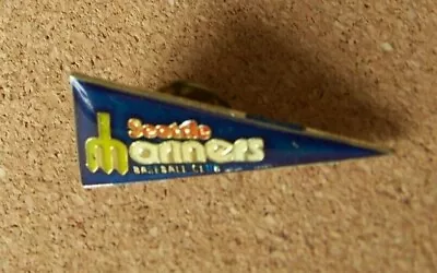 Seattle Mariners Pennant Shape Lapel Pin MLB Older Version C37937 • $15