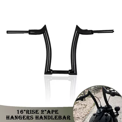 16'' Rise 2  Ape Hanger Handlebar Fit For Yamaha VStar 650 XV650 • $144.04