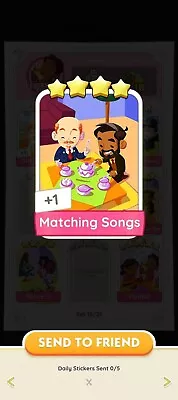 Monopoly Go: Matching Songs • $3.63