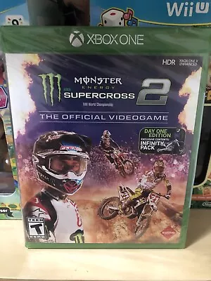 Monster Energy Supercross 2 Day 1 Edition Xbox One Brand New Factory Sealed • $14.99