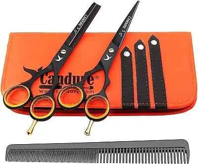 Professional Hair Cutting Thinning Scissors Set Shears Barber Salon Hairdressing • £12.29