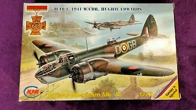 £29.90 • Buy MPM 72089 1:72 Bristol Blenheim Mk.IV W/Cdr. Hughie Edwards 4/7/1941 Model Kit