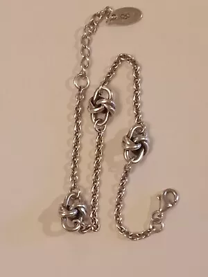 Links Of London Silver LOVE KNOT  Bracelet  • £49.95