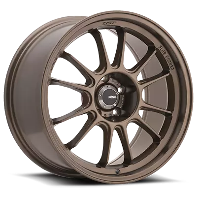 1 New Race Bronze Konig Hypergram 16X8 38 5-114.30 Wheel • $208.76