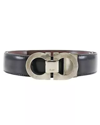 Pre Loved Salvatore Ferragamo Classic Leather Belt With Iconic Buckle  -  Belts • $636