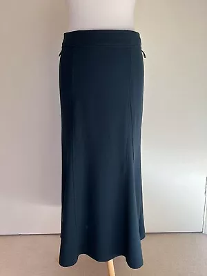 Marks And Spencer Womens Teal Maxi Length Skirt. Size 10. • £11