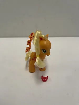 My Little Pony Cutie Mark Magic Applejack Figure With Bracelet Loose • $10.99