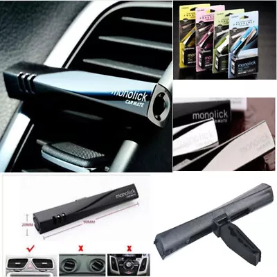 Car Air Vent Clip Freshener Scent Perfume Diffuser & 2 Aroma Fragrance Sticks UK • £4.29