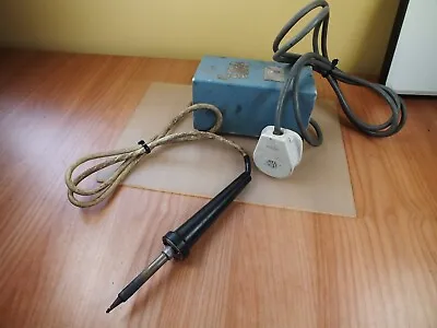 Weller Solder Soldering Iron TCP-1 With Transformer 24v / 2A  Vintage • £45