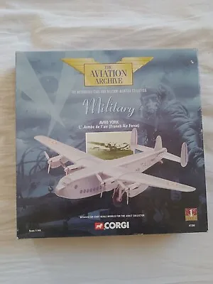 £20 • Buy CORGI MILITARY AVRO YORK FRENCH Air Force 1ST ISSUE SCALE 1/144 BOXED UNUSED