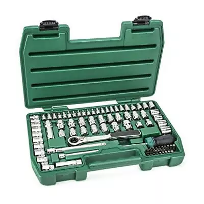 80-Piece 1/4-Inch 3/8-Inch Vortex Socket Set - ST09135U-02 • $91.59