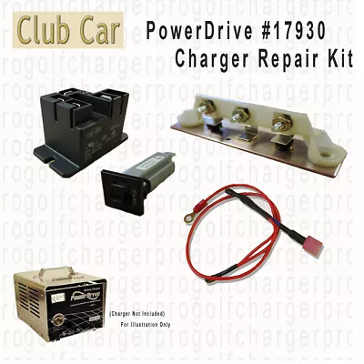 $39.95 • Buy Club Car PowerDrive # 17930 Battery Charger Repair Kit - 48 Volt Golf Cart
