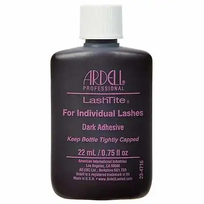 £5.95 • Buy Ardell Lash Tite False Eyelashes Adhesive - Black 22ml (130430)