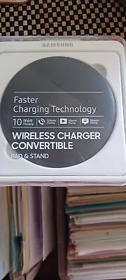 Samsung Wireless Charger Convertible Pad & Stand • $40