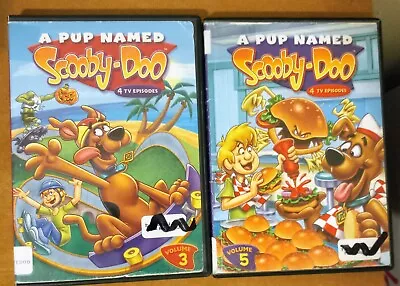 A Pup Named Scooby-Doo DVDS  VOLUME 3 & VOLUME 4 . 8 TV Episodes... • $6.99