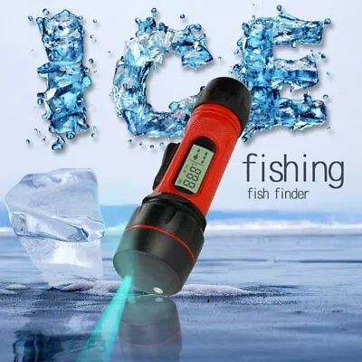 Portable Fishing Fish Finder Wireless Echo Sounder Depth Transducer Sensor Sonar • £83.78