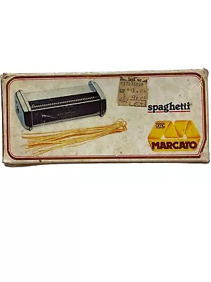 Vintage Marcato Spaghetti Maker For Atlas Model Made In Italy In Original Box • $25