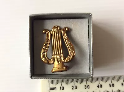 Badge Military Band Collar Badge Bandsman Musicians Bandmaster Left As Found • £6