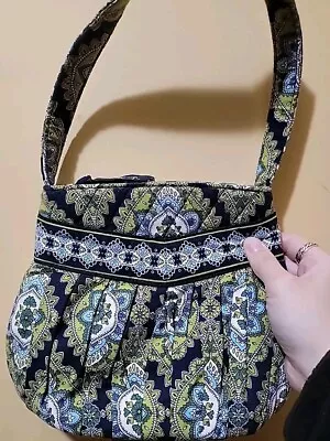 VERA BRADLEY Signature Hannah  Cambridge  Pattern Handbag Purse. Great Preowned! • $4.99