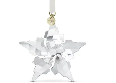 Swarovski Christmas Ornament Annual Edition 2021 Large Clear #5557796 New In Box • $59