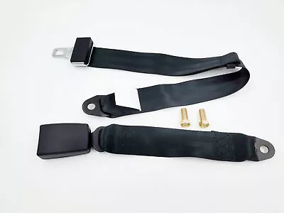 1 Set 2 Point Seat Belts Kit Adjustable Universal -Including Bolts • $14.79