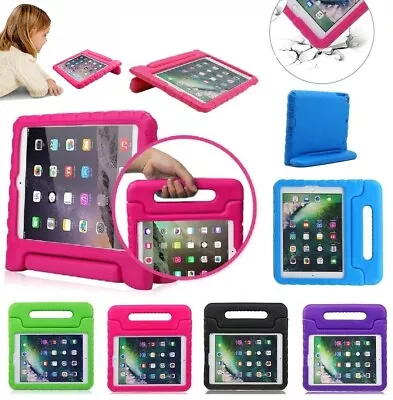 Kids Shockproof Foam Case Handle Cover Stand For IPad 2 3 4 5 Mini Air Pro 10.5 • $14.36