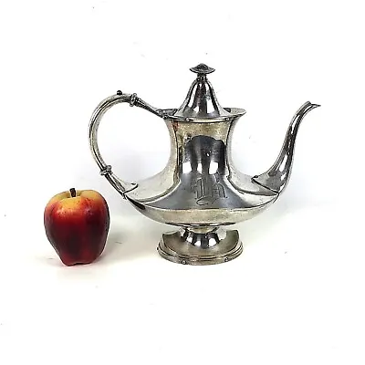 Nice Modernist Silverplated Tea Coffee Pot Meriden  • $100