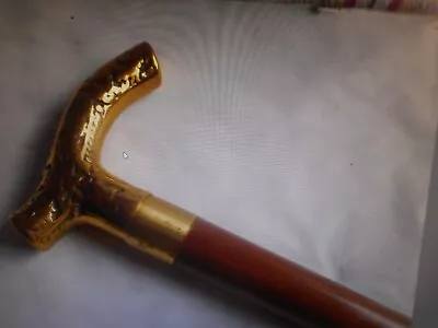 $53 • Buy Vintage 1980'S Walking Cane With 4 Sections & Secret Stash Tube